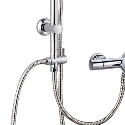 3-Way Copper Shower Diverter Valve - 1/2" Water Splitter Adapter for Faucet & Nozzle