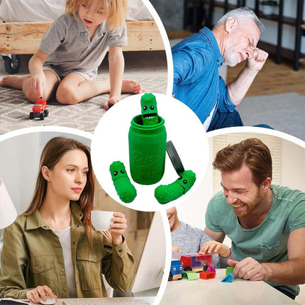 Fun 3D Printed Pickles in Mason Jar – Perfect Gifts for Everyone