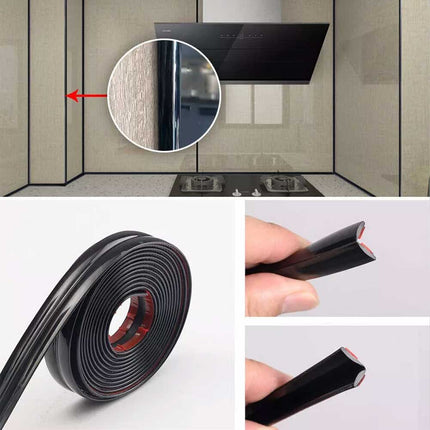 Self Adhesive Wall Edging Strip Flexible Corner Angle Trim for Living Room & Kitchen
