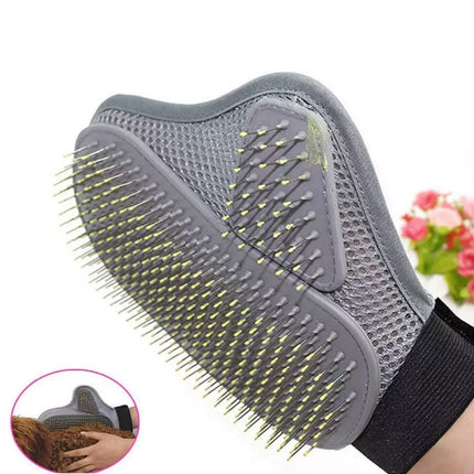Breathable Heavy Duty Pet Grooming Glove Hair Removal Mitts for Cats & Dogs