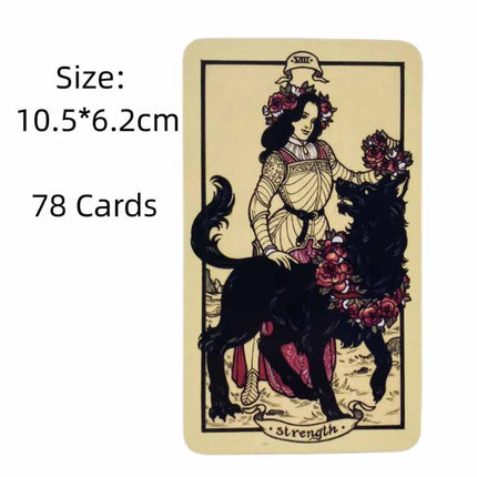 Tarot Cards Divination Deck English Version Classic Edition for Spiritual Reading