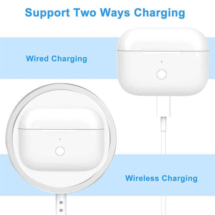 Wireless Charging Case for AirPods Pro 1 & 2 – Bluetooth Compatible
