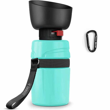 520ml Portable Dog Water Bottle for Travel & Outdoor Walks