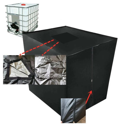 Heavy Duty Waterproof IBC Cover for 1000L Tank, UV Protection