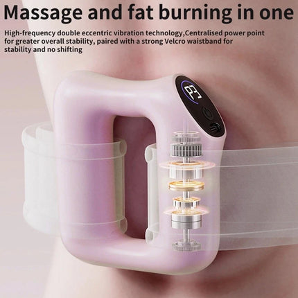 Full-Body Fascia Ring & Massage Gun Belt Set – Fat Burning, Shaping & Cellulite Relief
