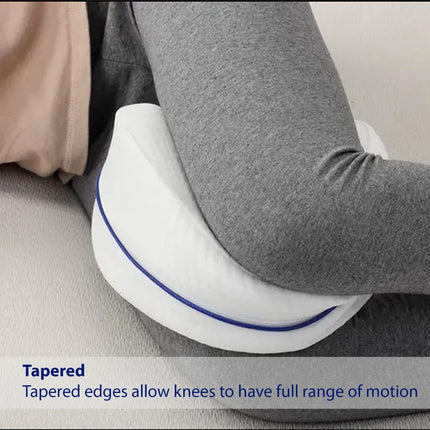 Orthopedic Memory Foam Knee Pillow for Leg & Spine Alignment