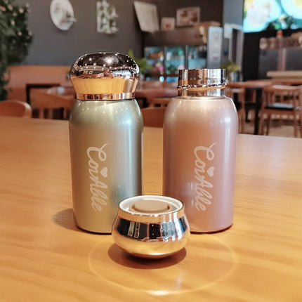 220ml Mini Vacuum Flask Stainless Steel Insulated Water Bottle