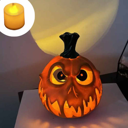 LED Halloween Pumpkin Decorative Lantern Prop for Party Home Decor