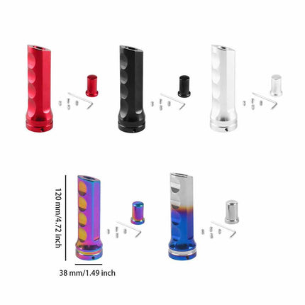 Universal Aluminum Alloy Car Handbrake Cover | Anti-Slip Grip Sleeve for Easy Installation & Style Upgrade