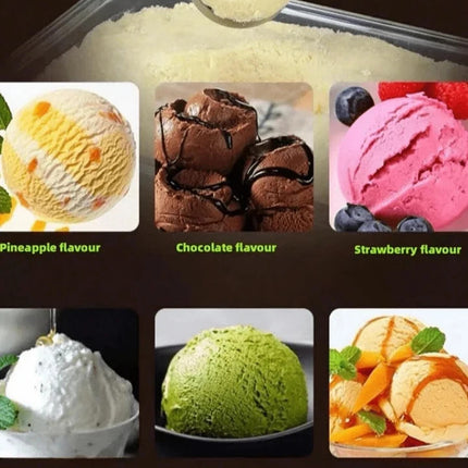 Multifunctional Stainless Steel 2-in-1 Ice Cream Scoop & Dessert Maker