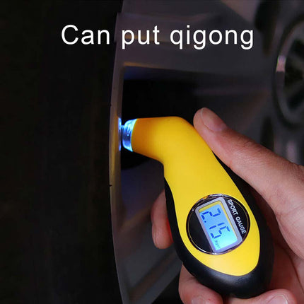 Digital Tire Pressure Gauge | Precision PSI Meter for Car, Bike & Truck | Backlit LCD