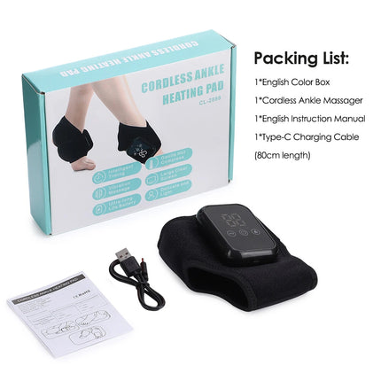 Multifunctional Foot Massager with Vibration & Infrared Heat, 3 Modes for Pain Relief