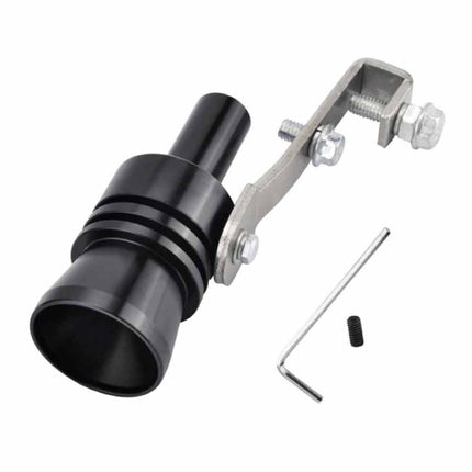 Universal 2PC XL Aluminum Turbo Whistle Loud Exhaust Booster