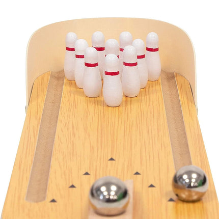 Mini Tabletop Tenpin Bowling Set Classic Family Game Novelty Gift for Kids