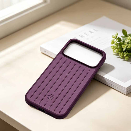 Burgundy Aluminum Phone Case for iPhone 18 Pro Max