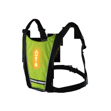Wireless LED Signal Vest & Backpack with Remote Control for Safety
