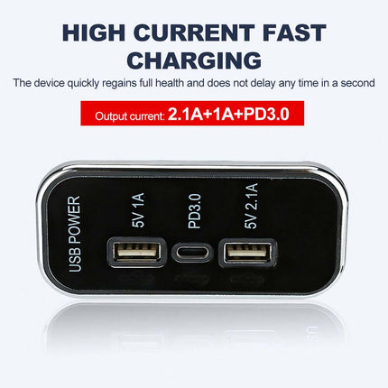 30W PD + QC 3.0 USB Car Charger, 12V/24V Fast Charging Adapter for Car/Truck, 36W Total Output
