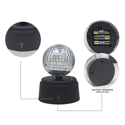 RGB Rotating DJ Light for Party, Disco, Club & Stage