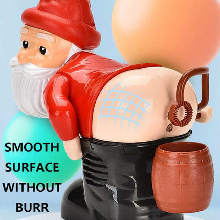 Electric Santa Claus Bubble Machine with Music & Light Entertainment