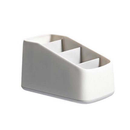 3 Grid Desktop TV Remote Control Holder Storage Box - Table Organizer Tidy Case for Living Room