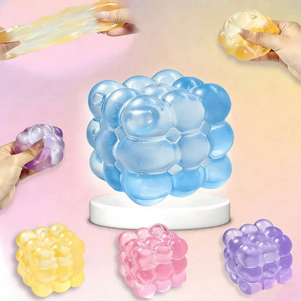 Slow Rebound Squeeze Cube Malt Squishy Stress Relief Novelty Toy