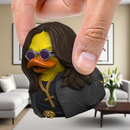 Resin Duck Statue Collectible Figure for Car JEEP 7.5cm