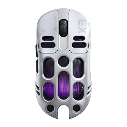 RGB Wireless Gaming Mouse, 12000 DPI PixArt PAW3311, 500mAh BT/2.4G & Wired