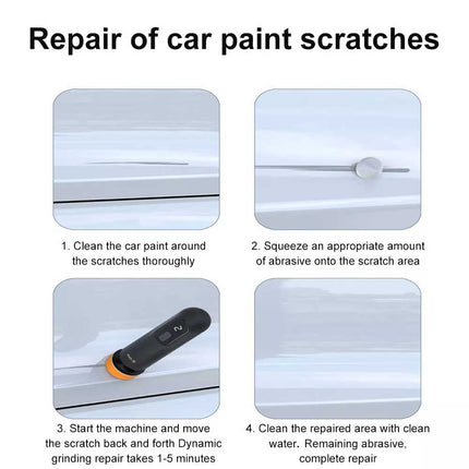 Professional Variable Speed Car Polisher & Waxer, 6 Variable Speeds with Sanding Backing Plate for Auto Detailing