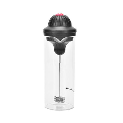 Handheld Electric Coffee Milk Frother Automatic Whisk Mixer with Jug Cup