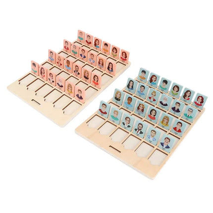 Wooden Guessing Game Board – Logical Thinking Training Toy for Kids