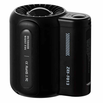 Wearable Cooling Fan - Rechargeable, 360° Airflow for Office, Sports & Travel