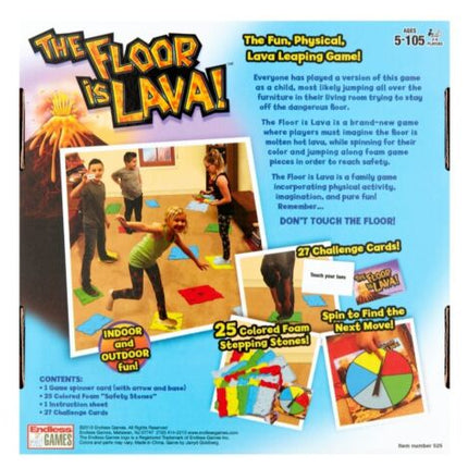 Don't Let the Floor Burn You! Lava Jumping Game for Kids