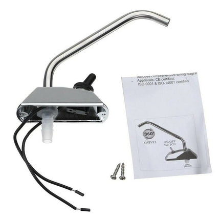 12V DC Water Pump with Faucet & Switch | Pressure Pump for RV, Boat, Caravan, Motorhome Sink