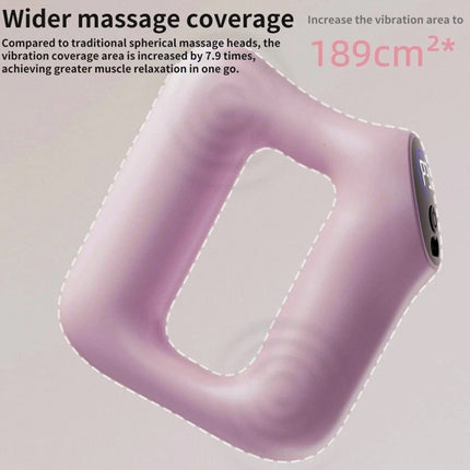 Full-Body Fascia Ring & Massage Gun Belt Set – Fat Burning, Shaping & Cellulite Relief