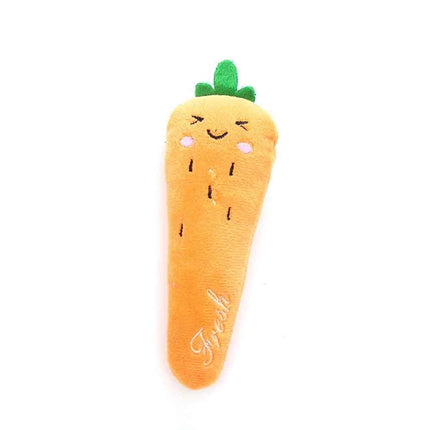 5PCS Catnip Teeth Grinding Toy Set, Funny Interactive Plush Cat Chewing Vocal Toy