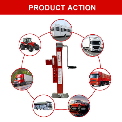 1500KG Heavy Duty Trailer Stabilizer Leg - for Boats, Caravans & Jet Skis | ASS Brand