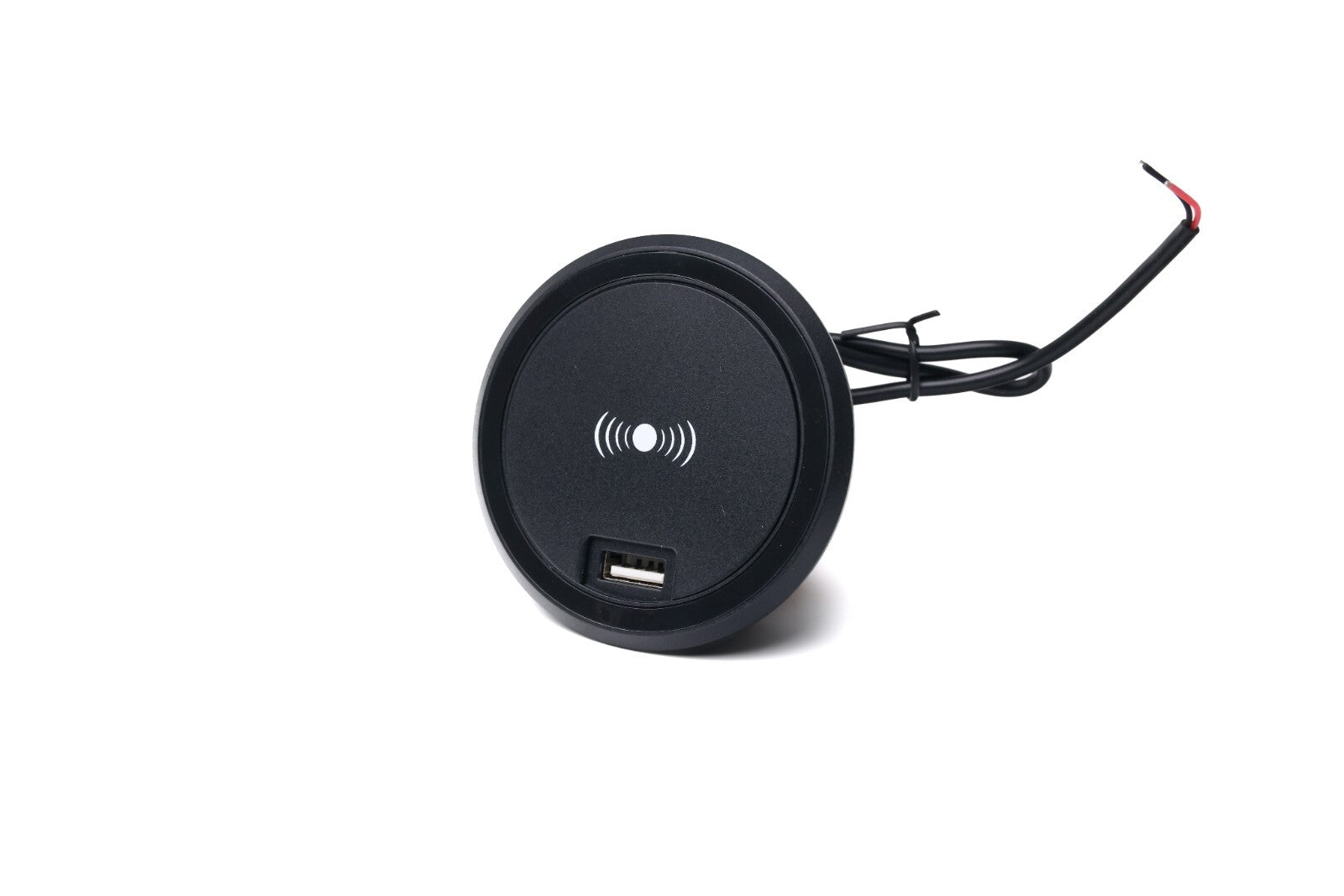 12V Wireless Fast Charger for Caravan, Motorhome, RV & Boat - 15W Qi Charging Pad with USB Ports | Car Accessories