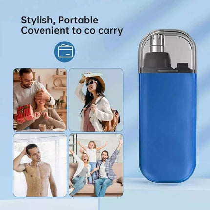 Professional USB Rechargeable Electric Nose & Ear Hair Trimmer Clipper