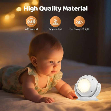 360° Rotating Galaxy Starry Sky Projector Night Light LED Planetarium Lamp