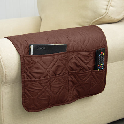 6-Pocket Sofa Arm Rest Organizer Holder for Remote, Chair & Couch
