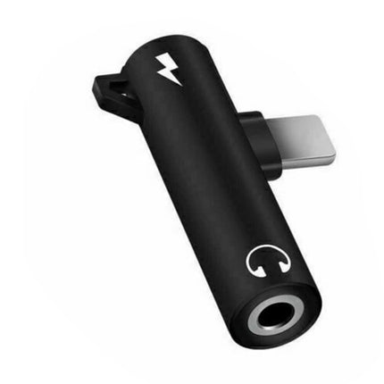 2-in-1 Audio Charger Adapter, 3.5mm Aux + Charge for iPhone 14-11