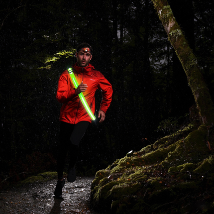 Flashing LED Reflective Safety Sash Belt for Night Walking Gear
