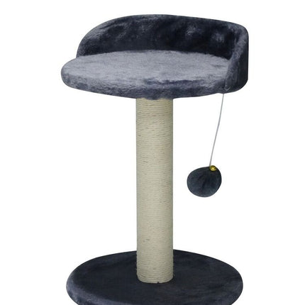 CARLA HOME Cat Tree Tower for Indoor Cats with Plush Perch, Sisal Scratching Post & Hanging Ball Toy for Kittens or Small Breeds-2050057519807729671