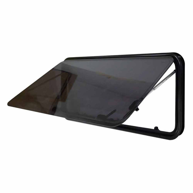 Extra Large RV Window Locking Handle with Strut - 800x1000mm Oversized Push-Out Caravan Window