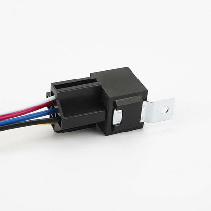 5PCS 24V 40A 4-Pin SPDT Automotive Relay Kit with Wiring Harness Sockets