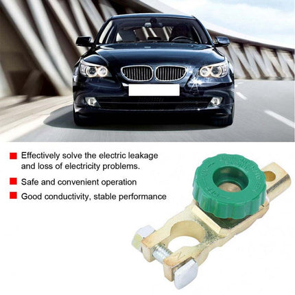 Heavy Duty 17mm Battery Kill Switch - Universal Master Disconnect Isolator for Car Truck Boat Motorcycle