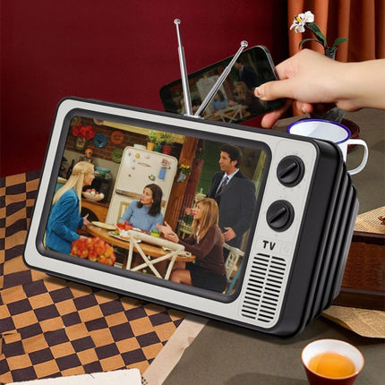 12" Mobile Phone Screen Magnifier TV Amplifier Enlarger Stand