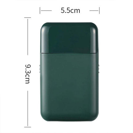 USB Rechargeable Mini Shaver, Pocket-Sized Portable Electric Razor for Men
