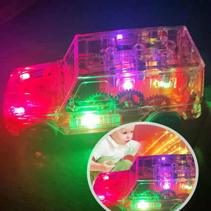 LED Music Car Toy for Boys Age 2-8 Cool Xmas Gift