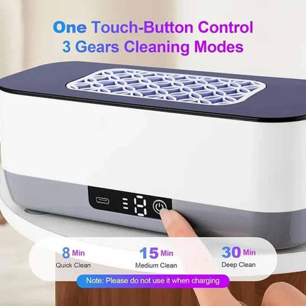 Rechargeable Ultrasonic Cleaner Machine for Watch Jewellery & Glasses